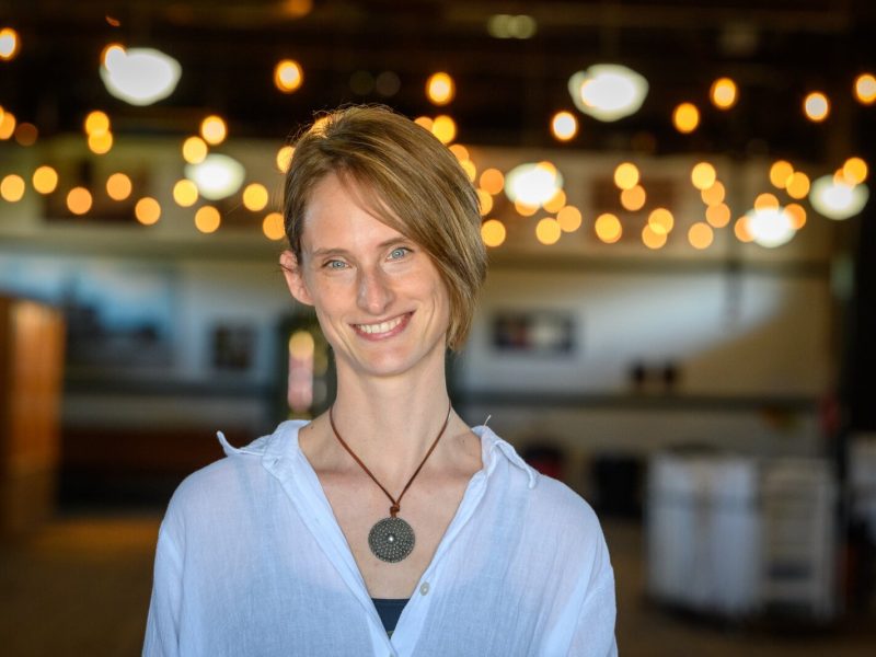 Voce Velata founder Kasia Bielak-Hoops.