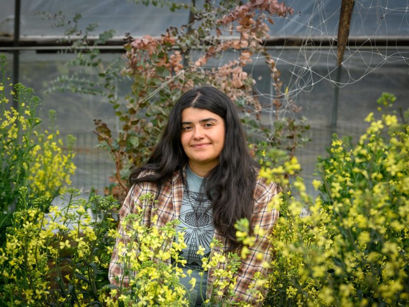 Growing Hope Garden Manager Cristi Rodriguez-Alfaro.