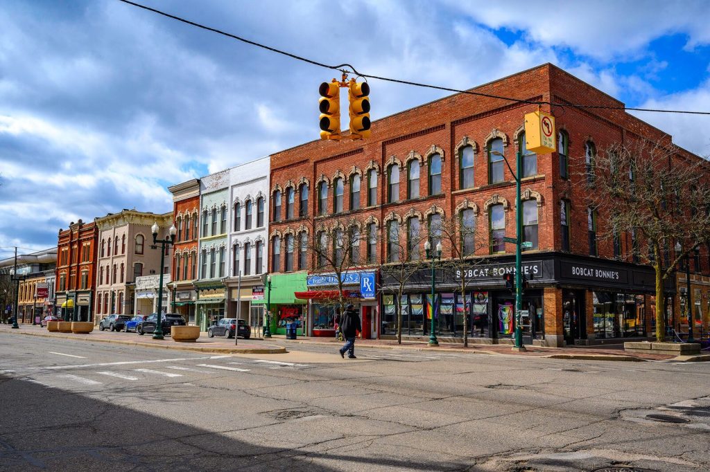 Downtown Ypsilanti.