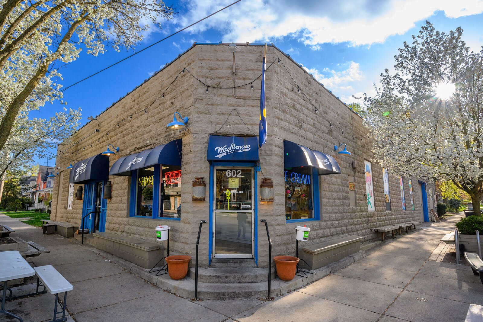Washtenaw Dairy on the Old West Side of Ann Arbor.
