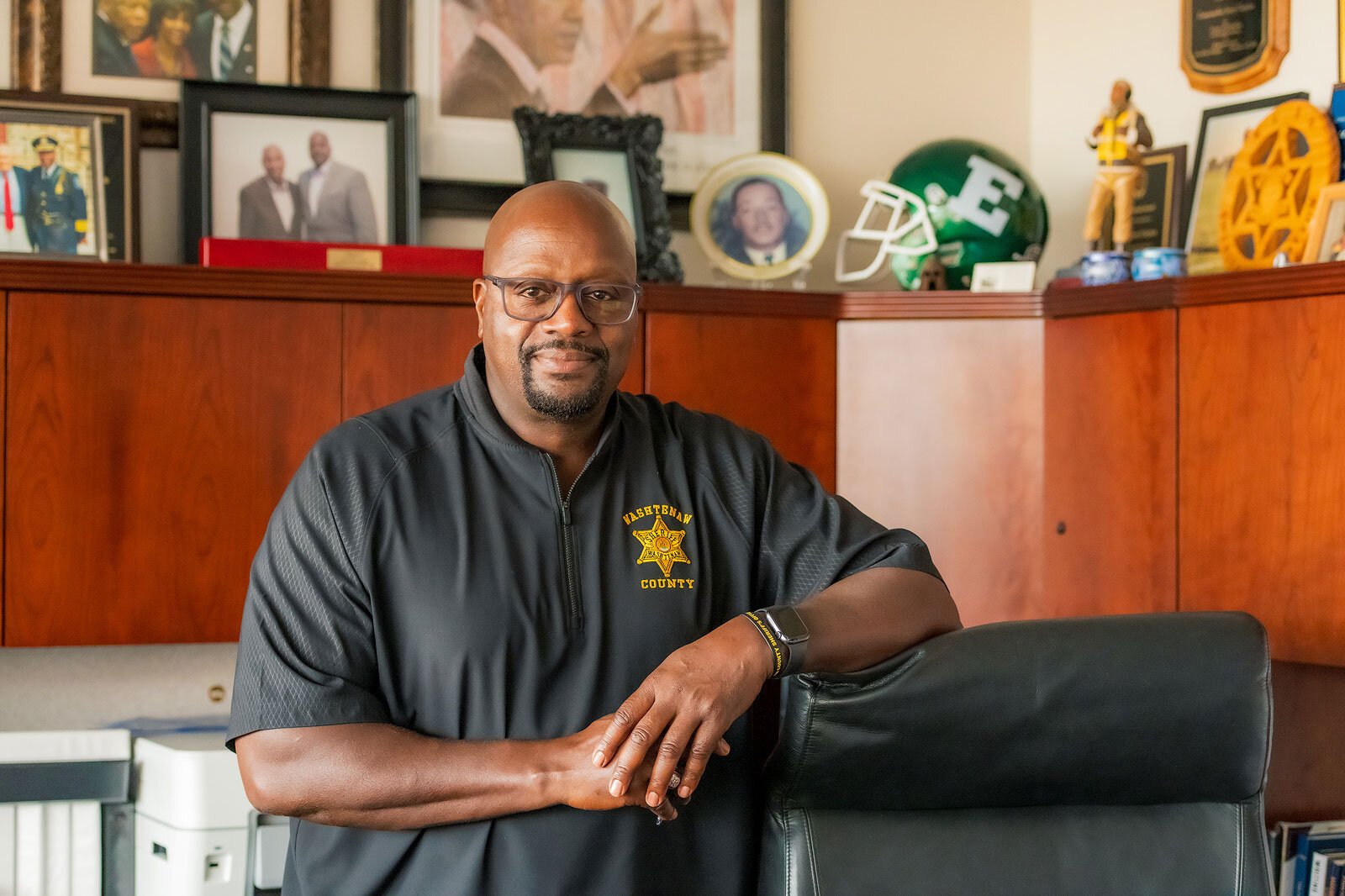 Washtenaw County Sheriff Jerry Clayton.