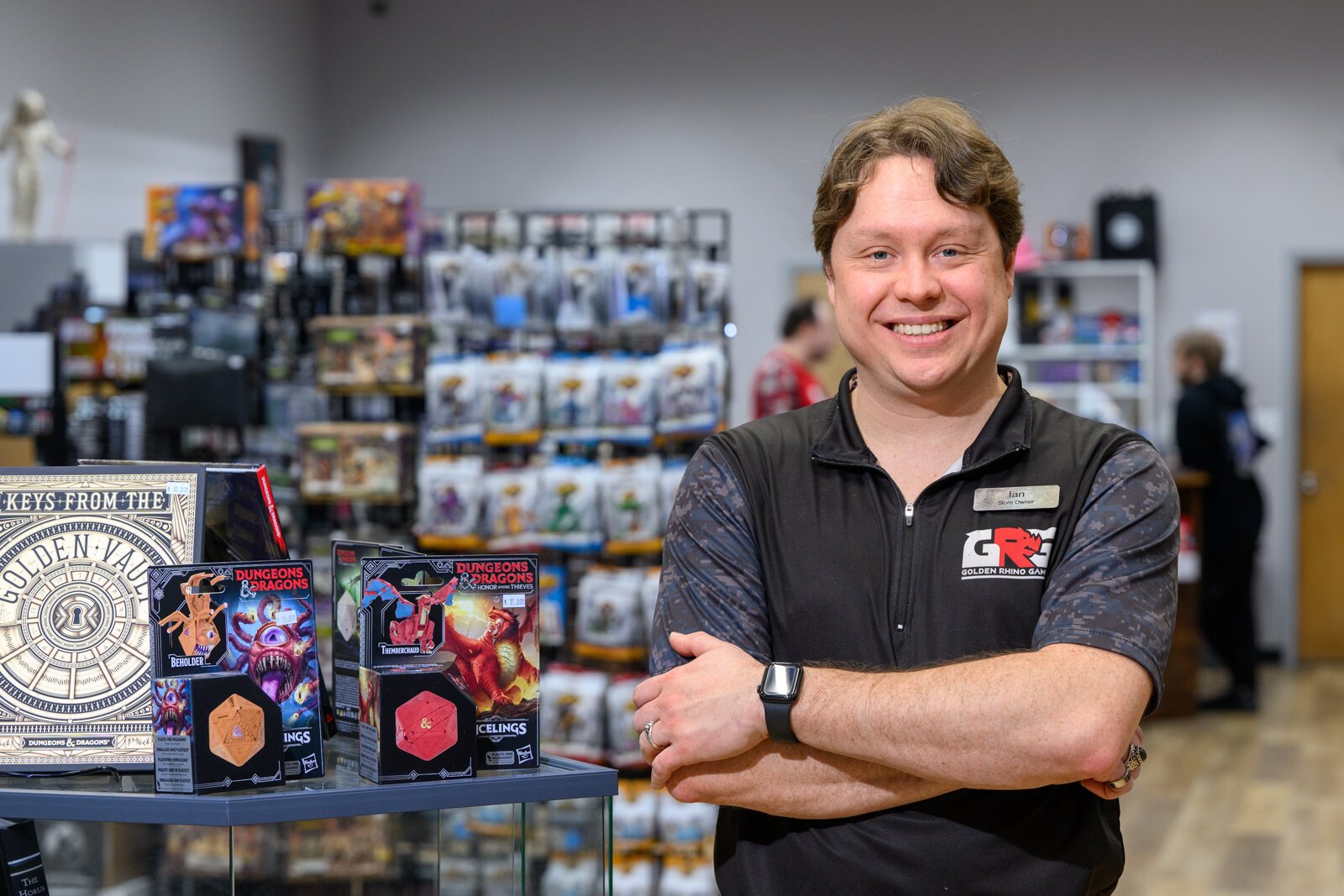 Golden Rhino Games owner Ian Pietila.