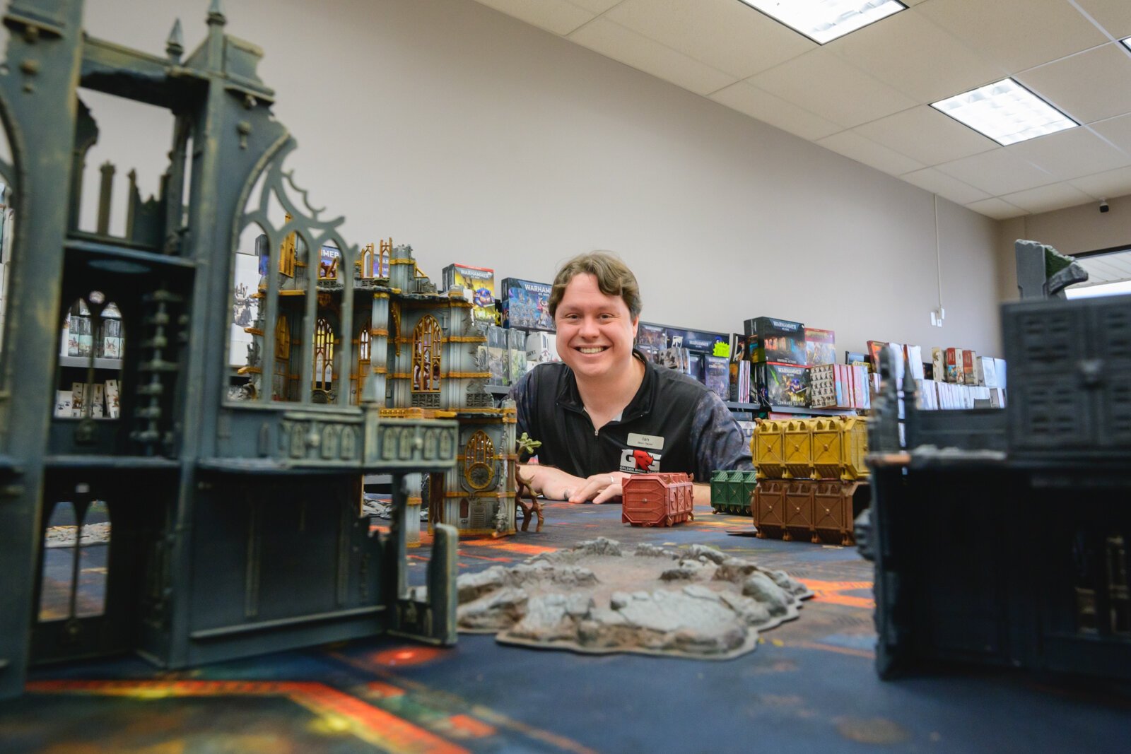 Golden Rhino Games owner Ian Pietila.