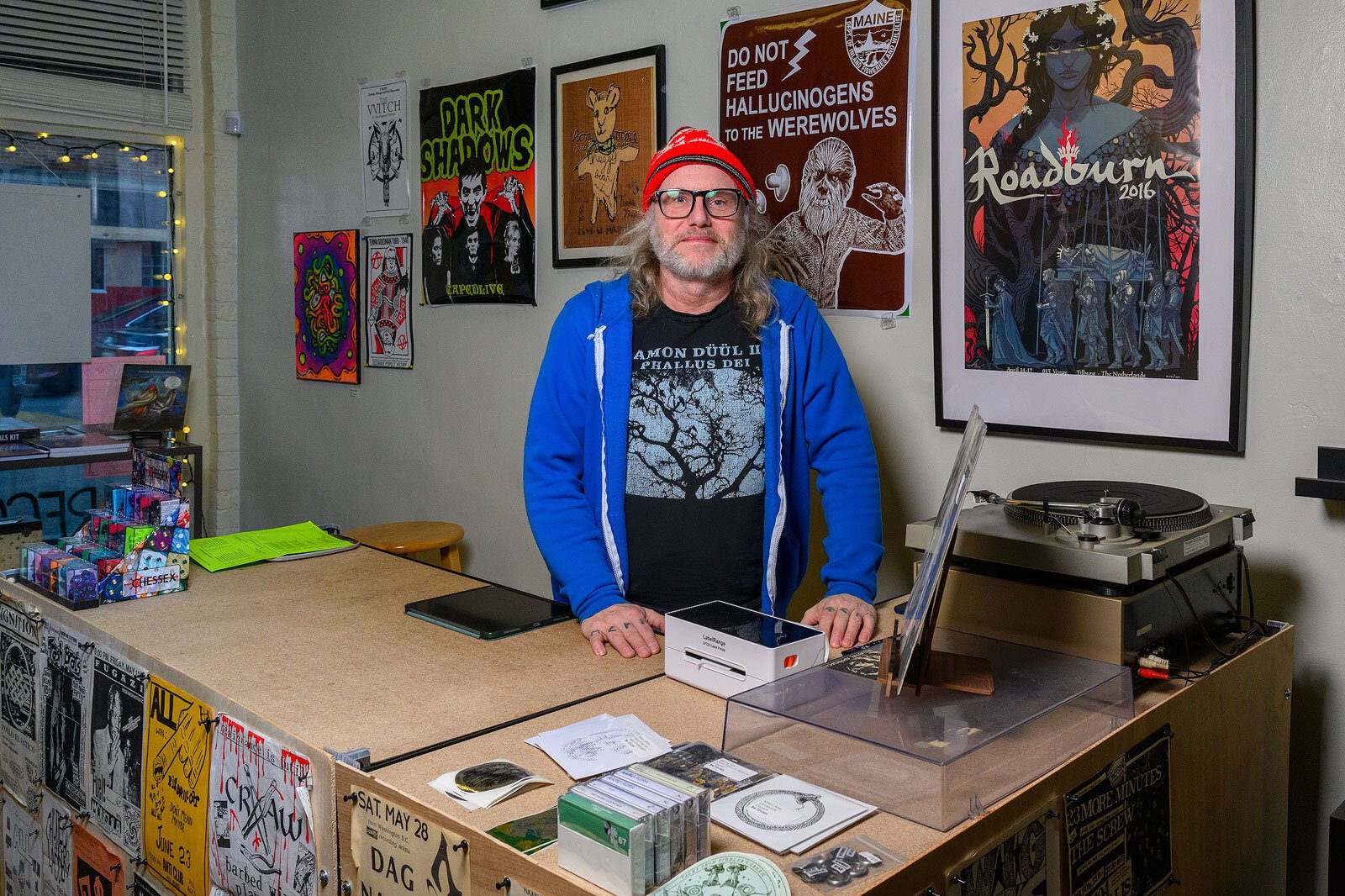Wyrd Byrd owner Shawn Gates.