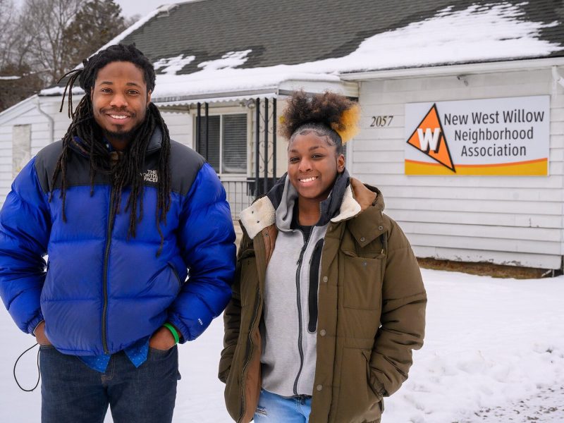 Akintunde Oluwadare and Jamia Jackson.