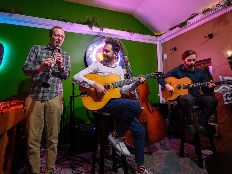 Djangophonique performs at North Star Lounge.