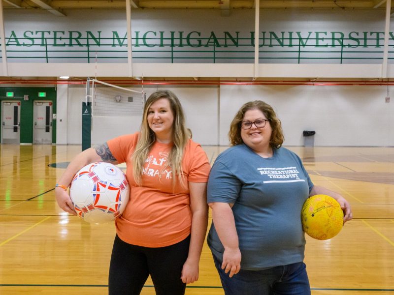 Kara Oliver and Heather Silander.