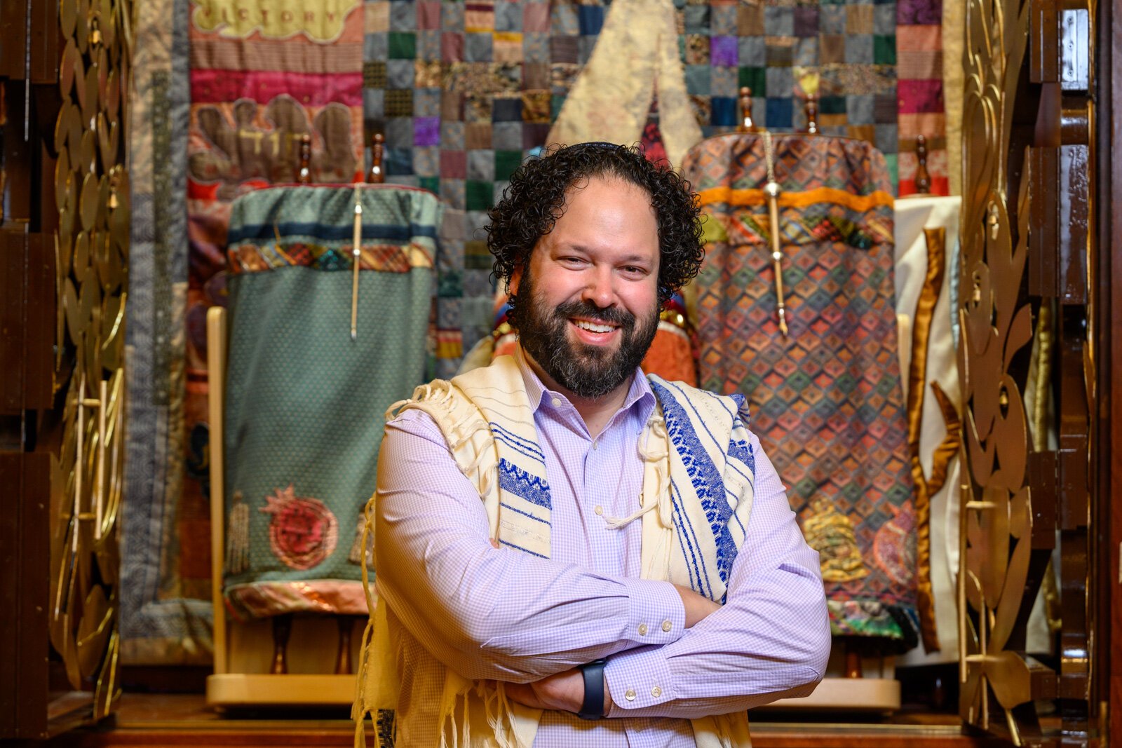 Rabbi Josh Whinston of Temple Beth Emeth.