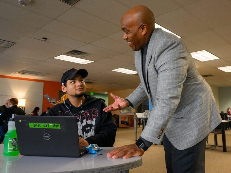 The Washtenaw Alliance for Virtual Education in downtown Ypsilanti.