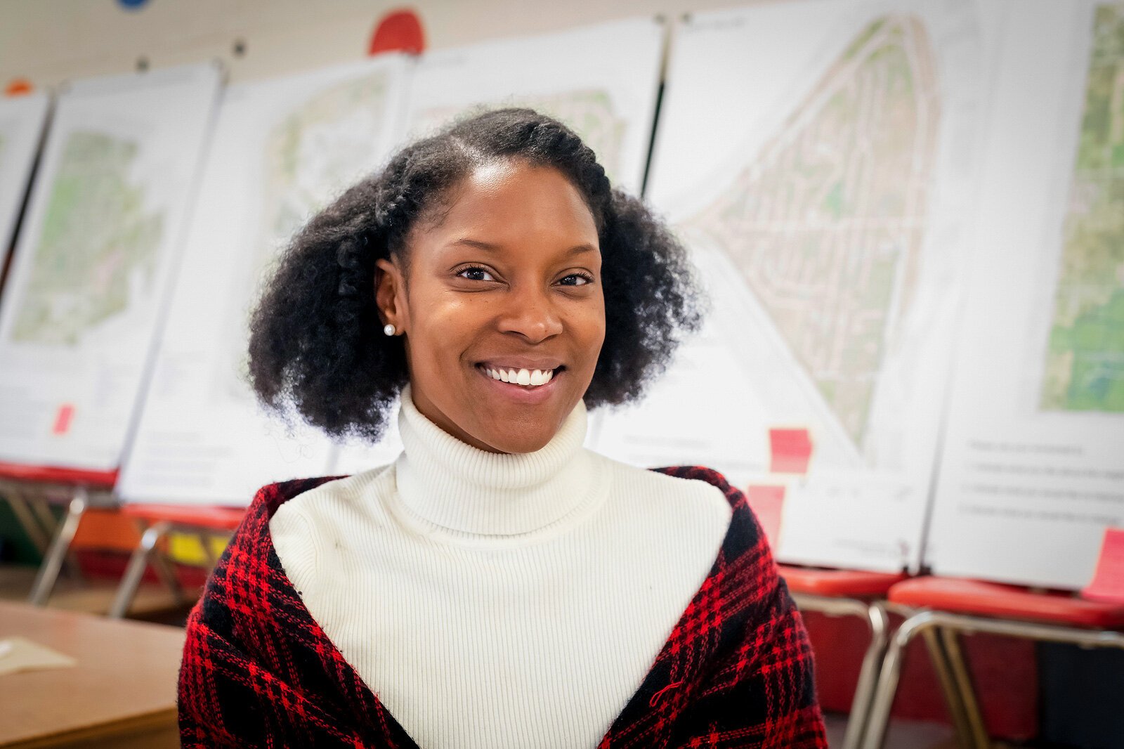 Washtenaw County public information officer Crystal Campbell.