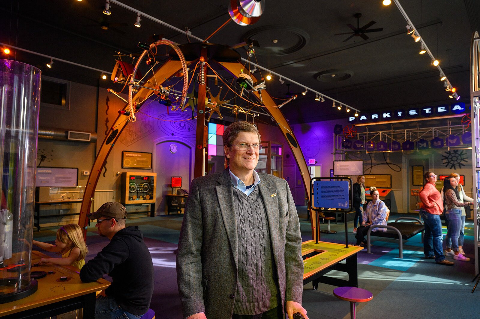 Ann Arbor Hands-On Museum President and CEO Mel Drumm.