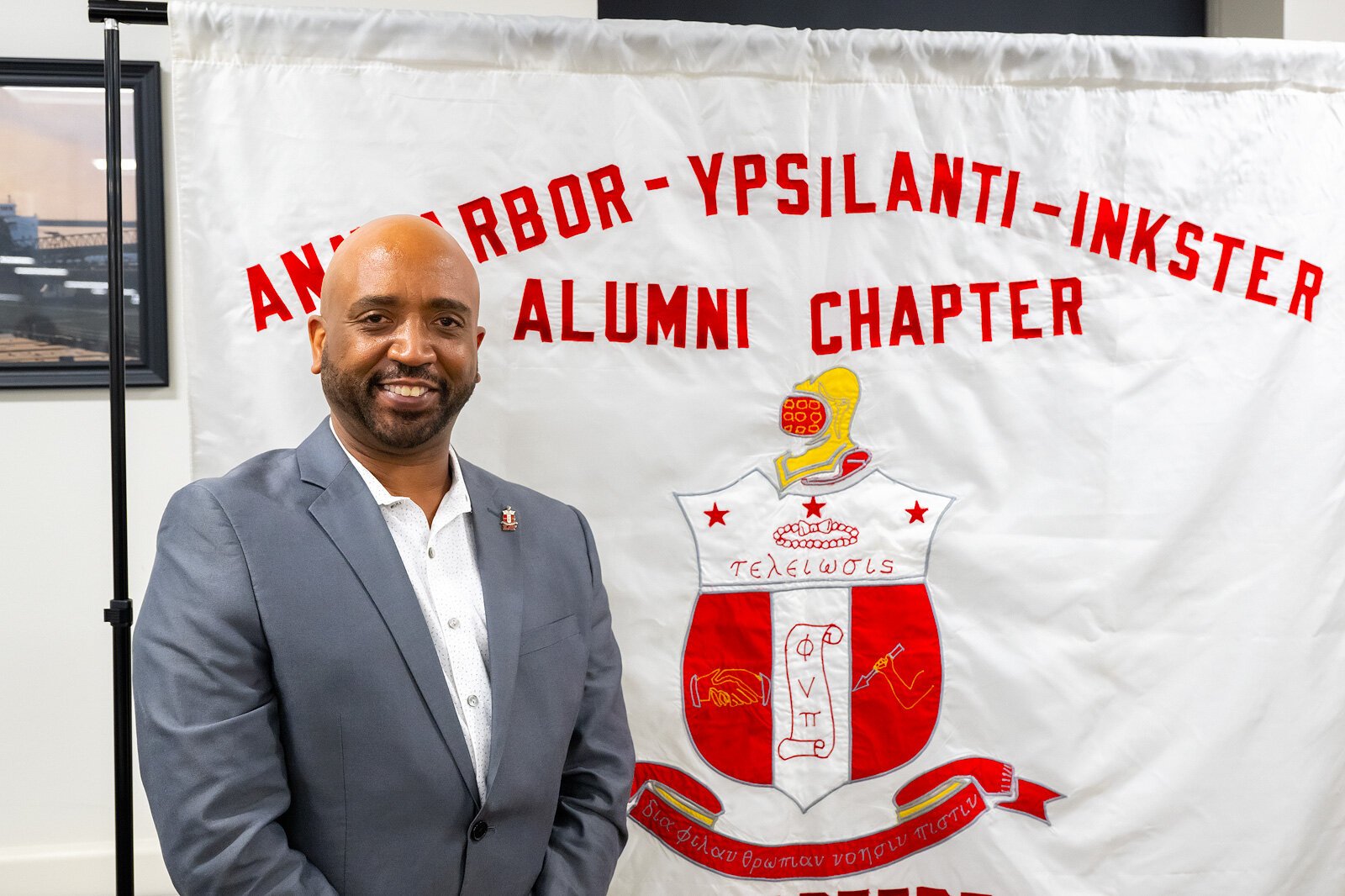 NPHC-AA President Stafford Watts.