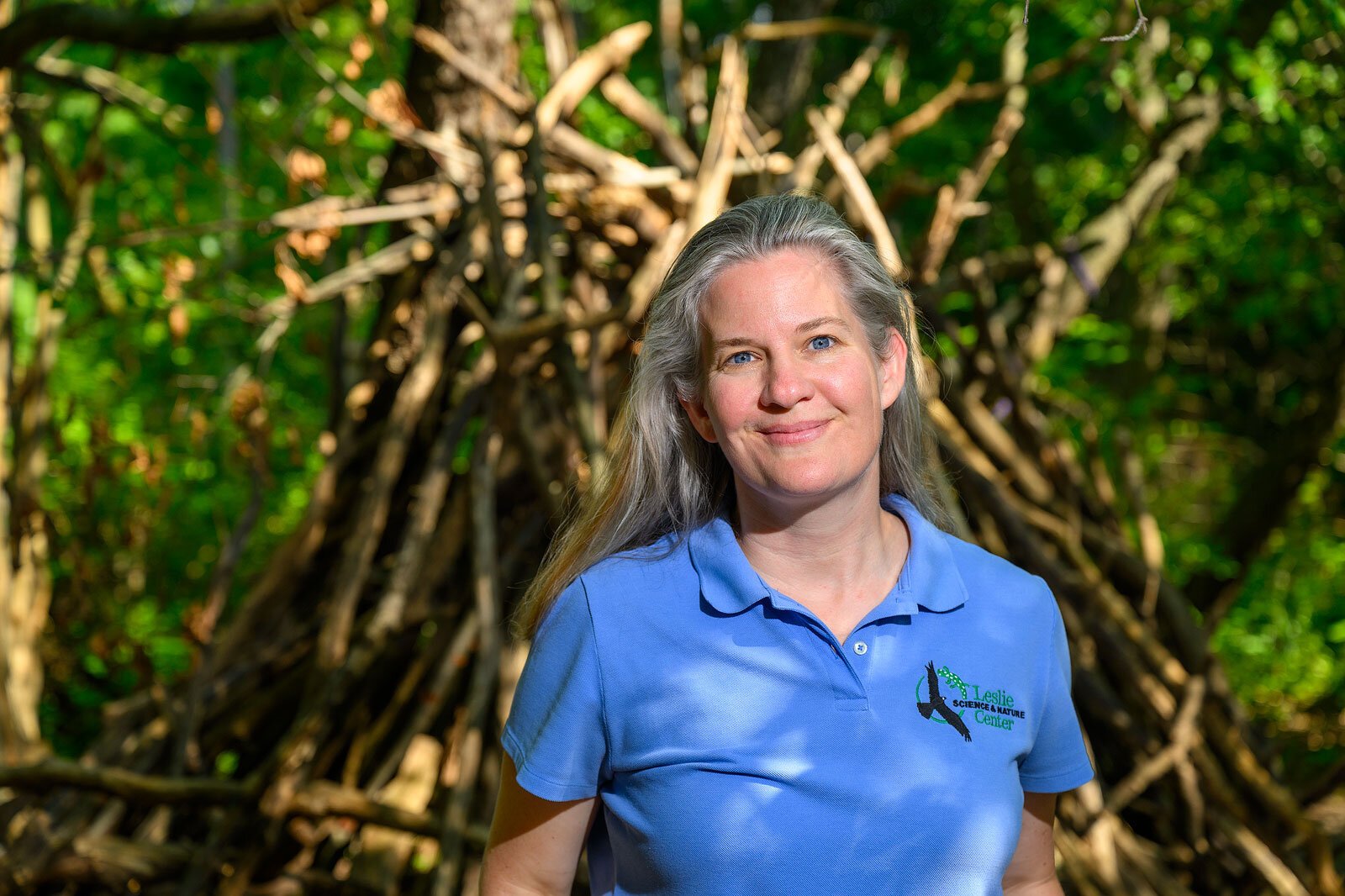 Leslie Science and Nature Center executive director Susan Westhoff.