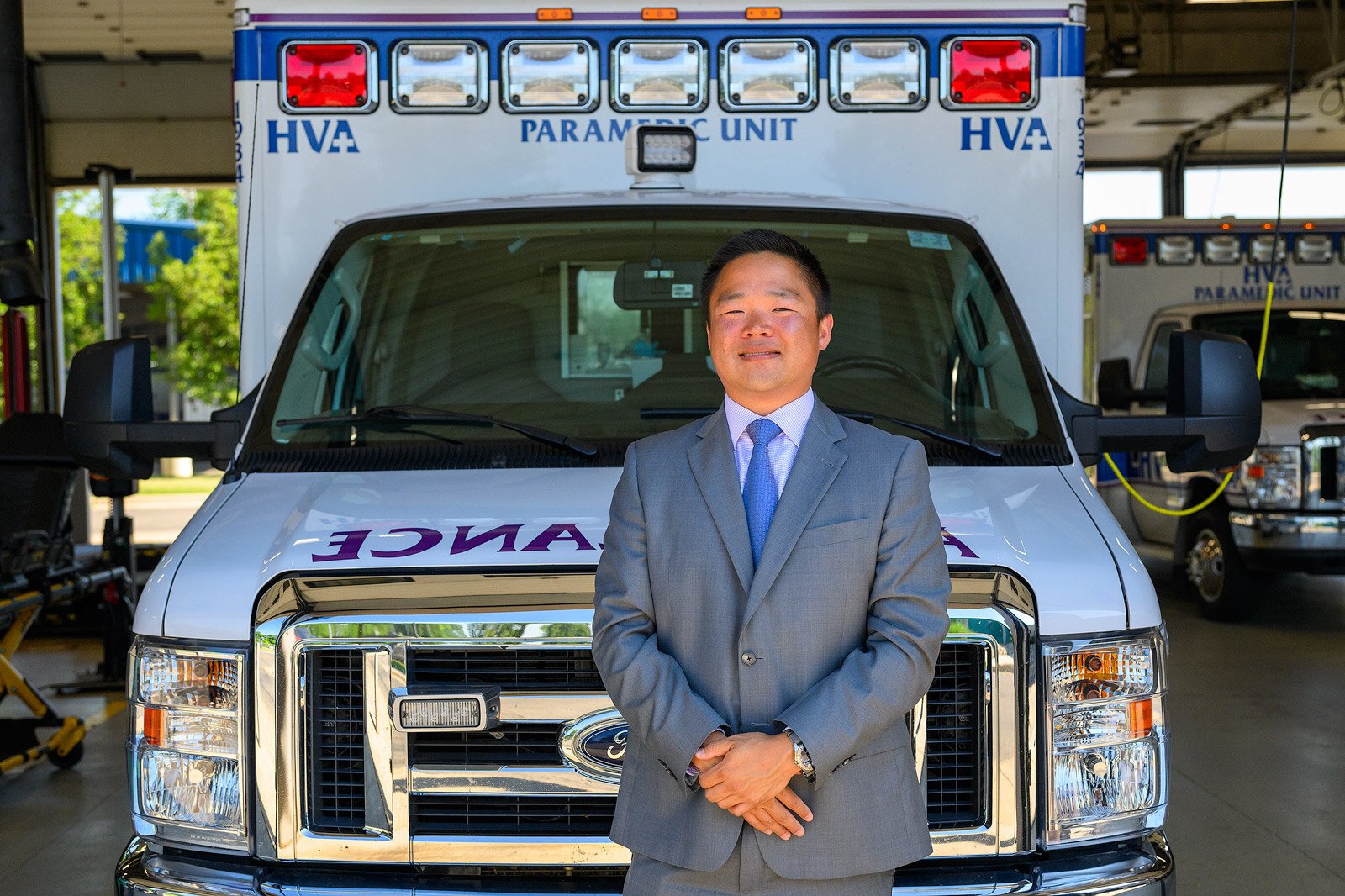 Huron Valley Ambulance vice president Karl Rock.