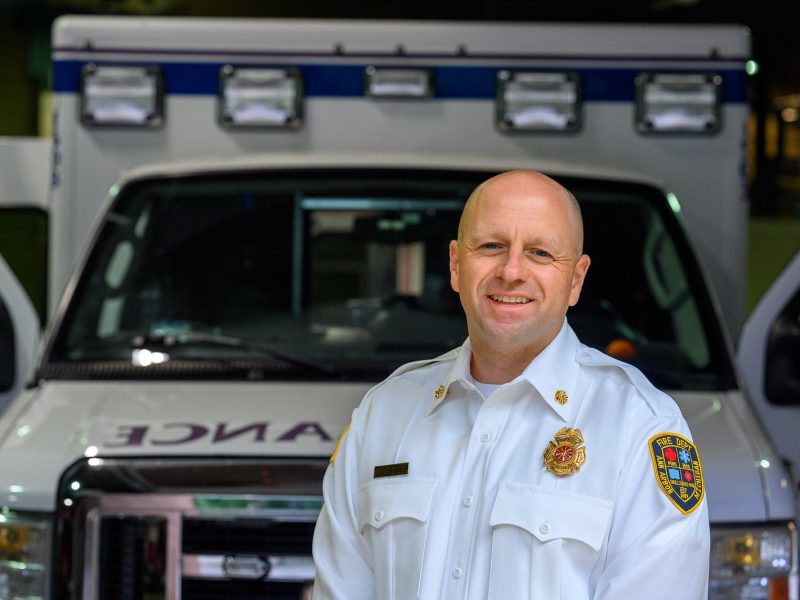 Ann Arbor Fire Department Fire Chief Mike Kennedy.
