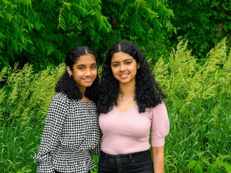 Hasini and Harshini Anand are members of Corner Health Center's Youth Leadership Council and mental health advocates.