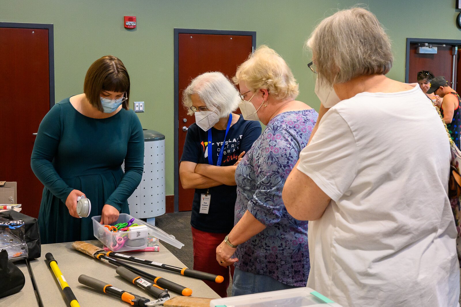 "Thing-o-Rama" event at the Ypsilanti District Library to introduce the Library of Things.