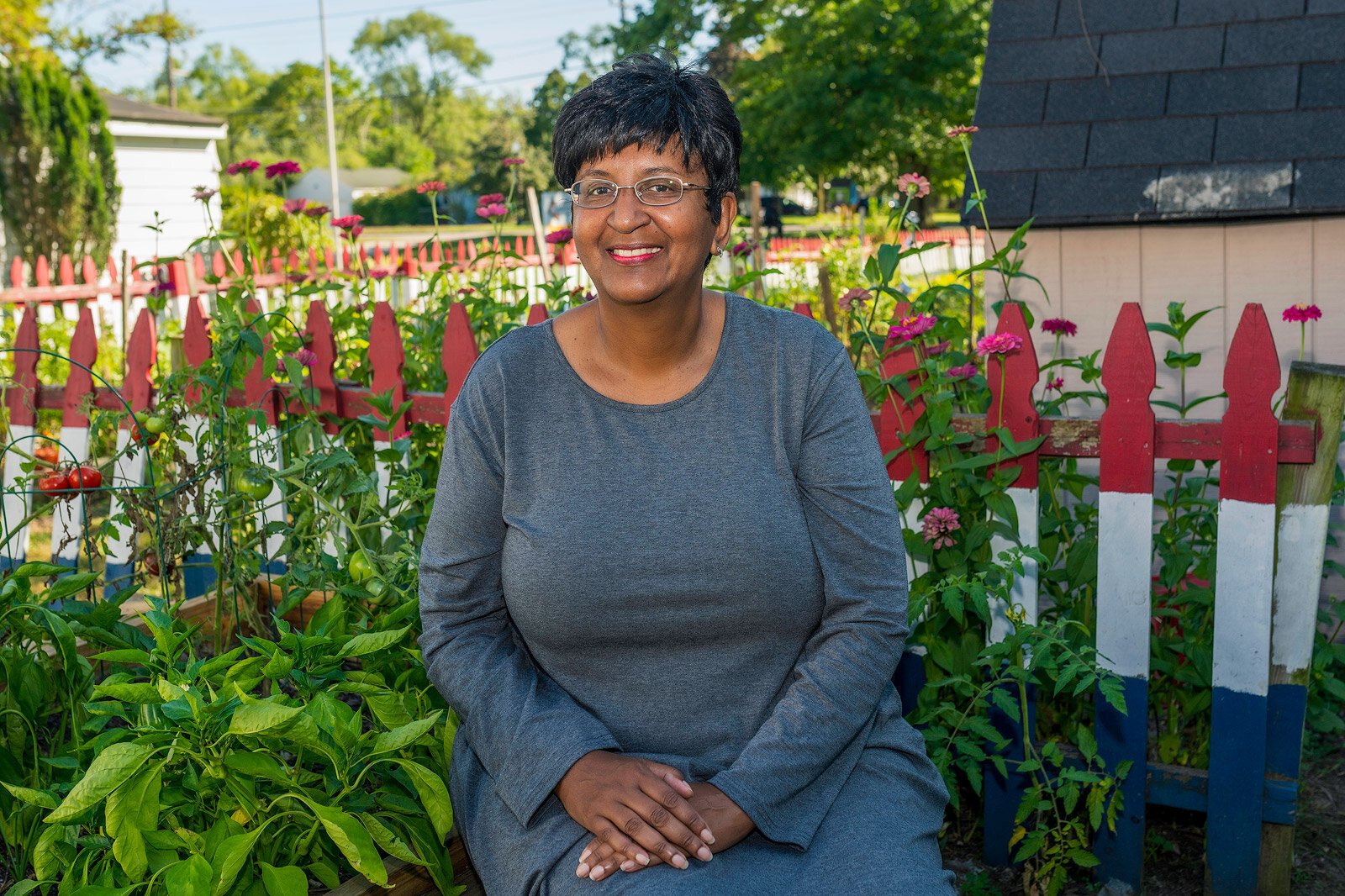 New West Willow Neighborhood Association president JoAnn McCollum.
