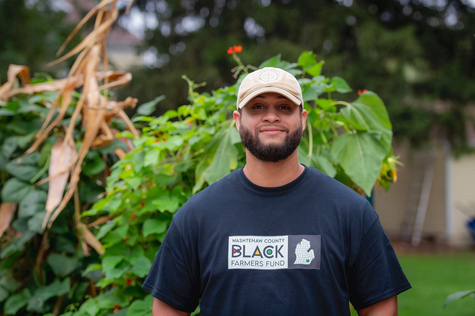 West Willow Farmers Market manager Josh McAllister.