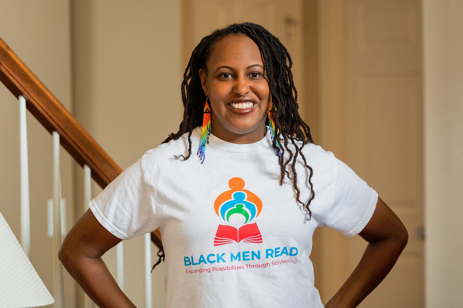 Black Men Read co-founder Tamara Tucker-Ibarisha.