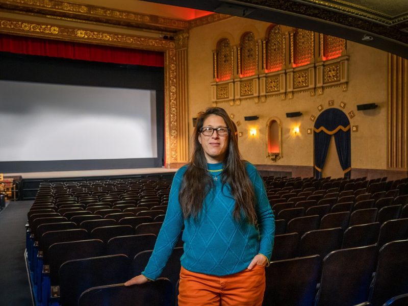 Ann Arbor Film Festival Director Leslie Raymond.
