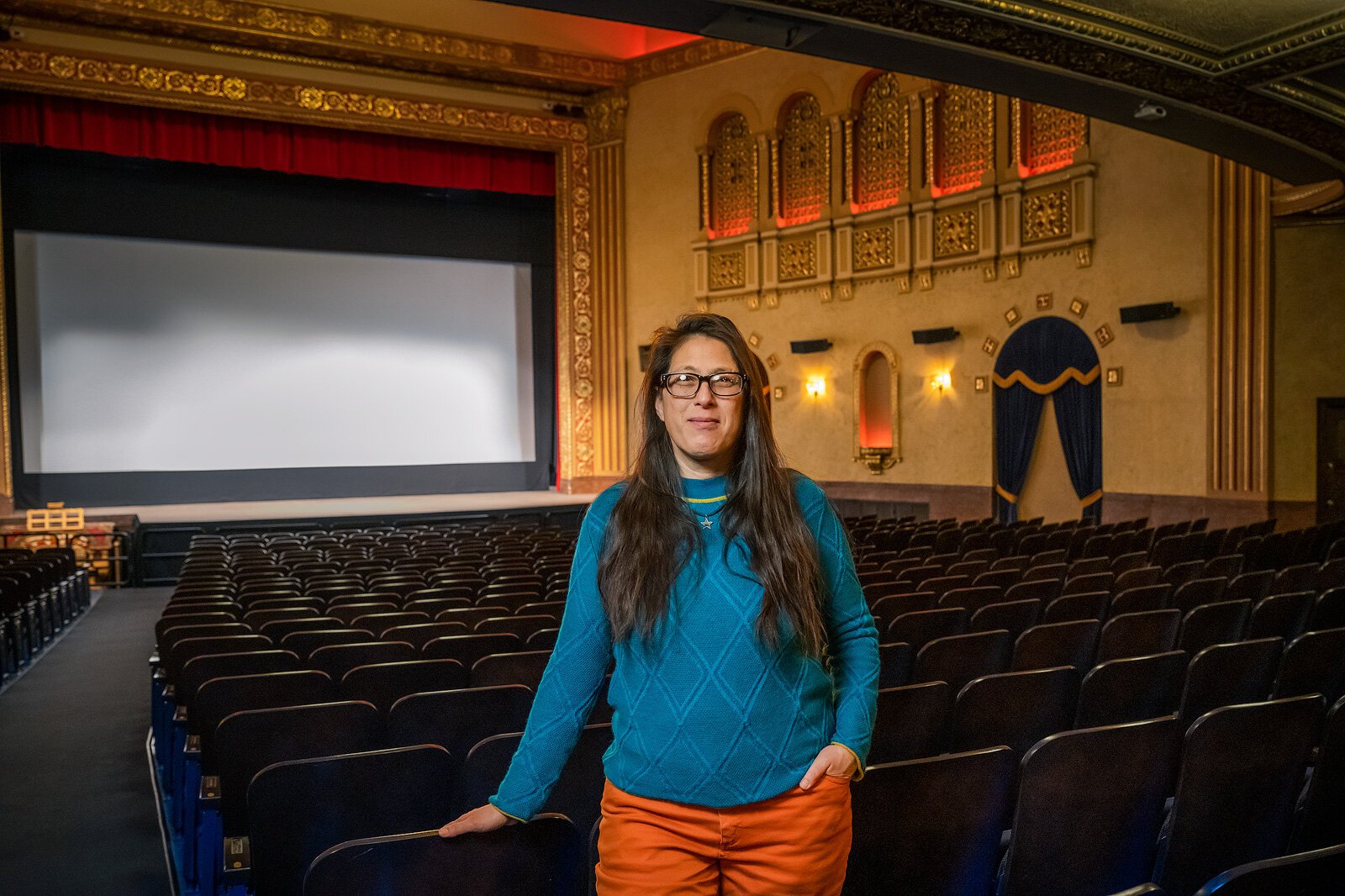 Ann Arbor Film Festival Director Leslie Raymond.
