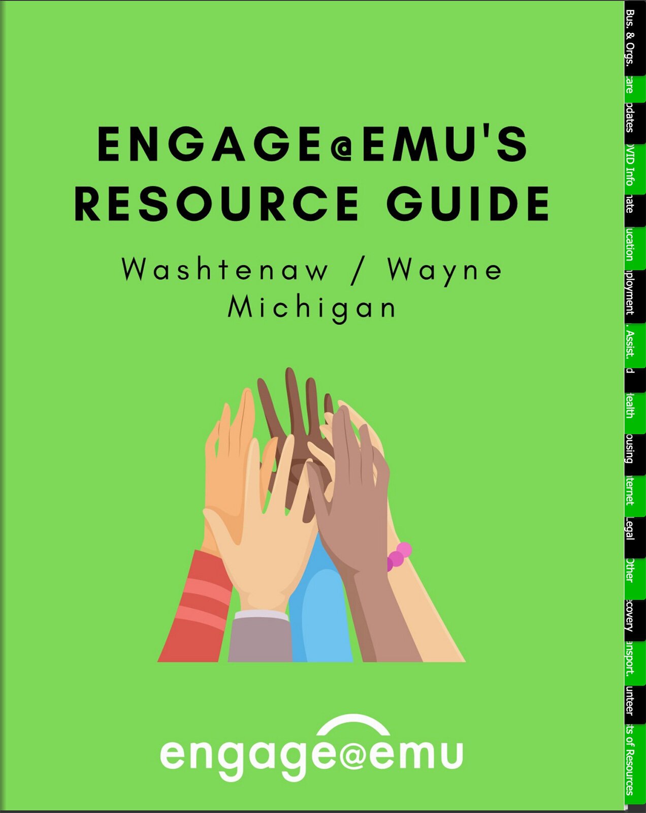 The Engage@EMU Resource Guide.