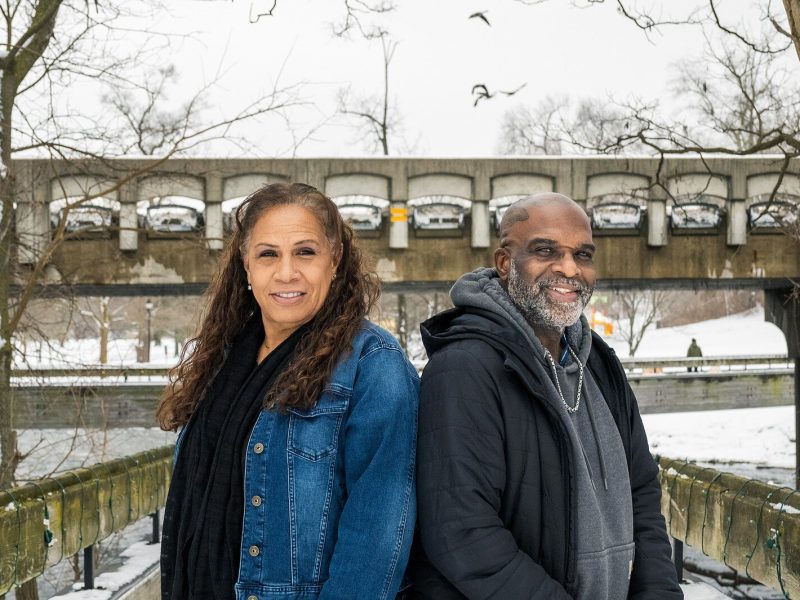 Valerie Bass and Artie Tomlin.