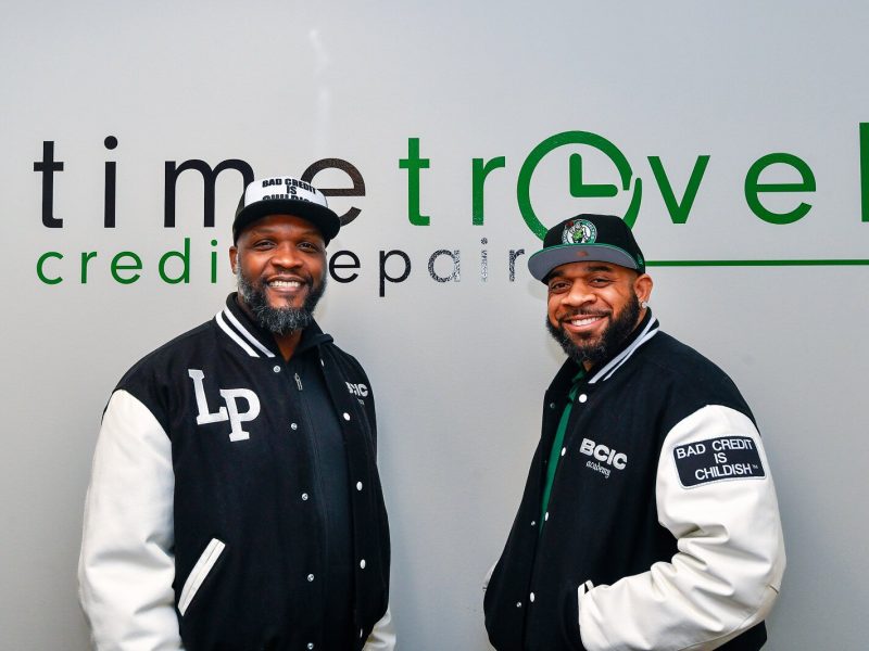 Bad Credit is Childish co-owners Lynwood Powell and Willie Johnson.