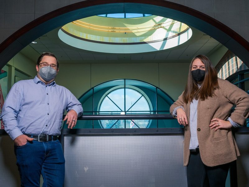 Sam Killian and Kelly Scott at YDL-Whittaker.