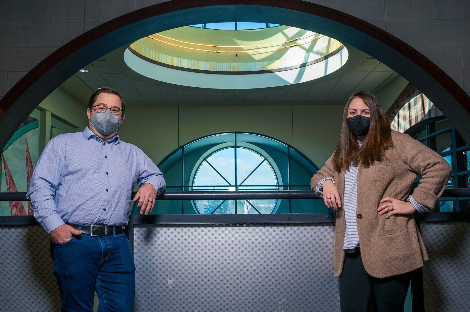 Sam Killian and Kelly Scott at YDL-Whittaker.