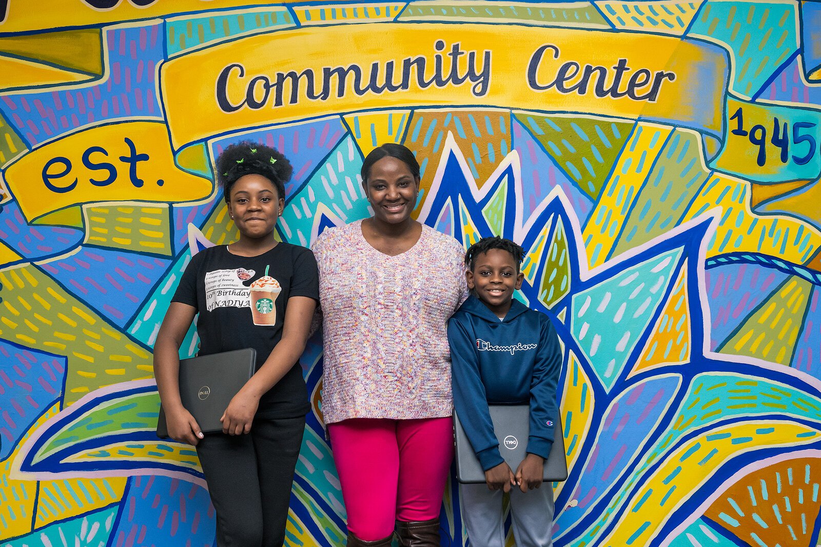 Nadiya Claiborne-Hill, Crystal Lyte, and Tarance Lyte.