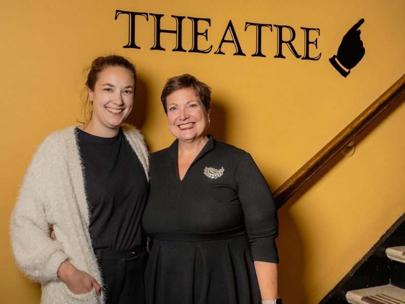 RAC Manager of Operations Maggie Spencer and Executive Director Amy Fracker.