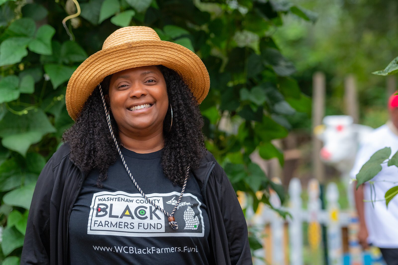 Washtenaw County Black Farmers Fund coalition leader Keesa Johnson.