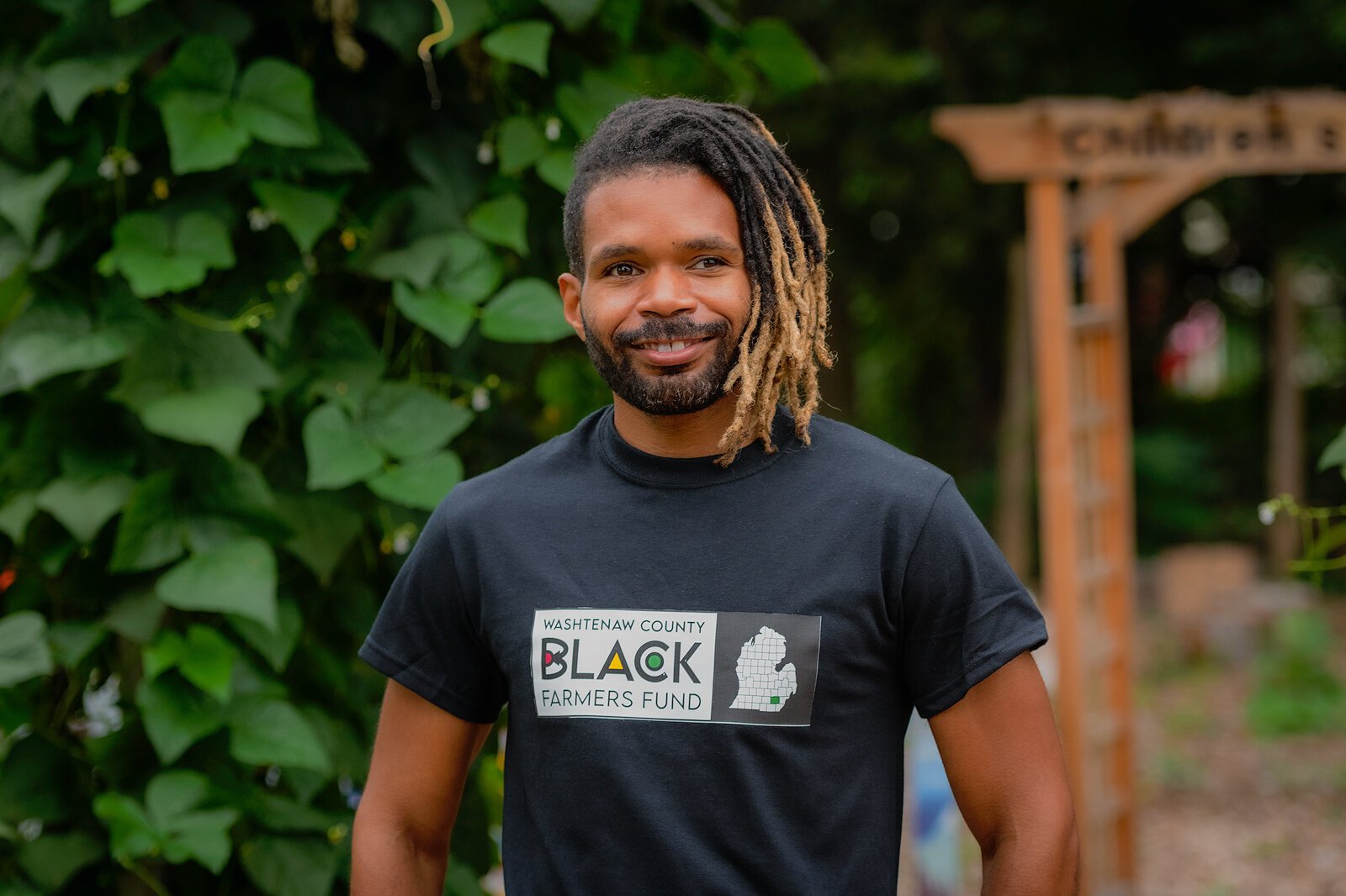 Growing Hope Program Coordinator Julius Buzzard.