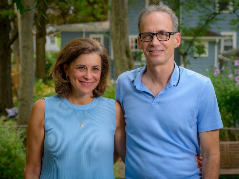 Julie and Scott Halpert.