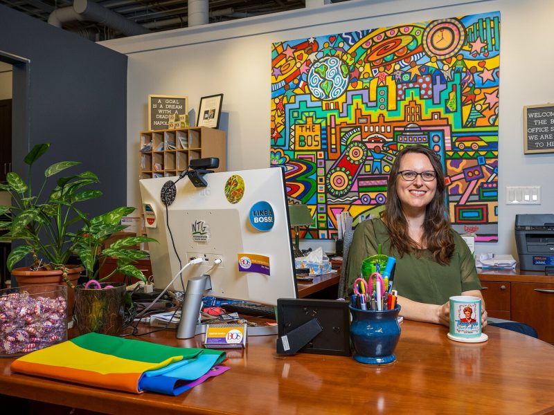 Back Office Studio community manager Kristin Danko.