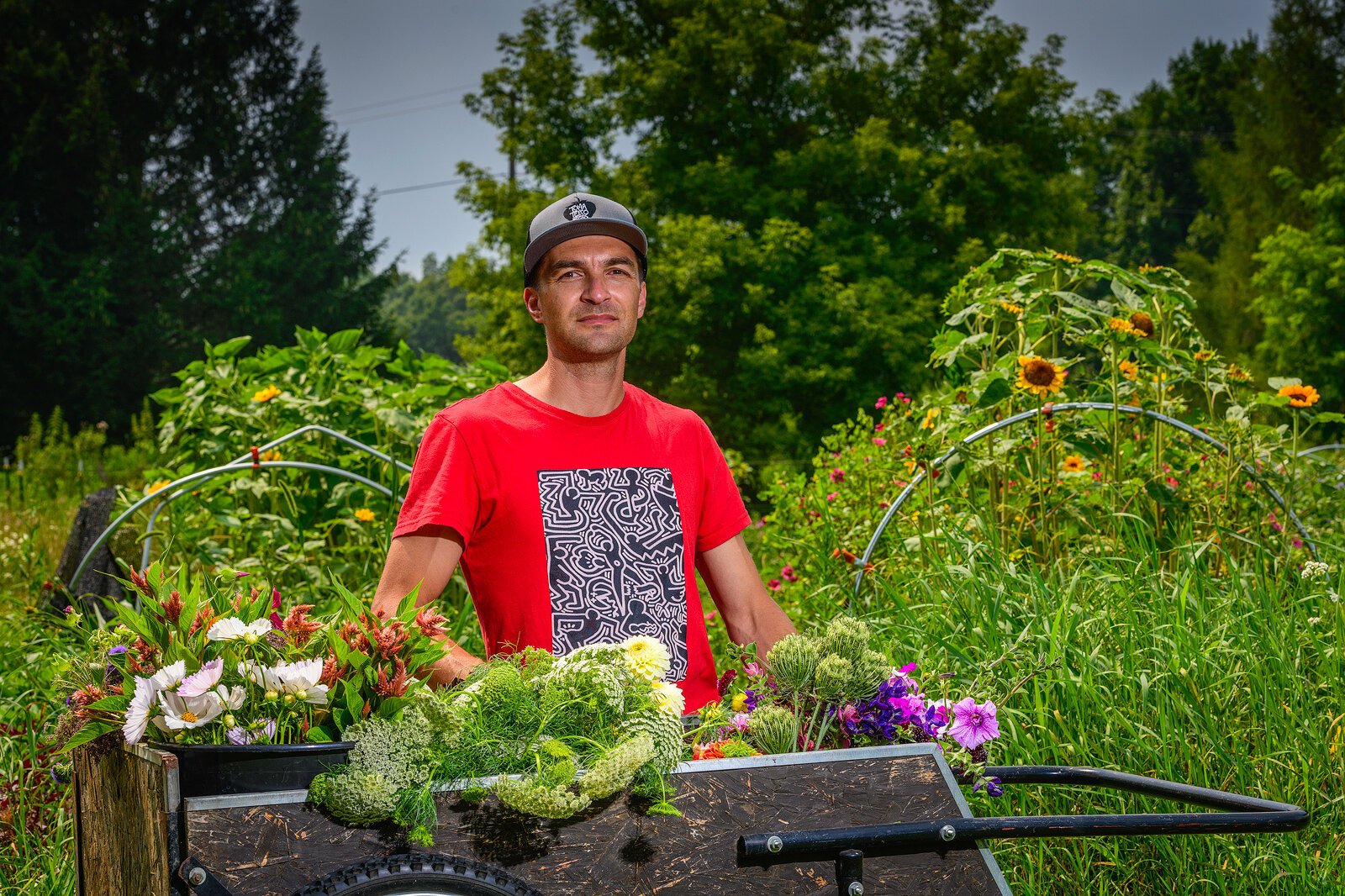 Mike Rodriguez at Luella Acres.