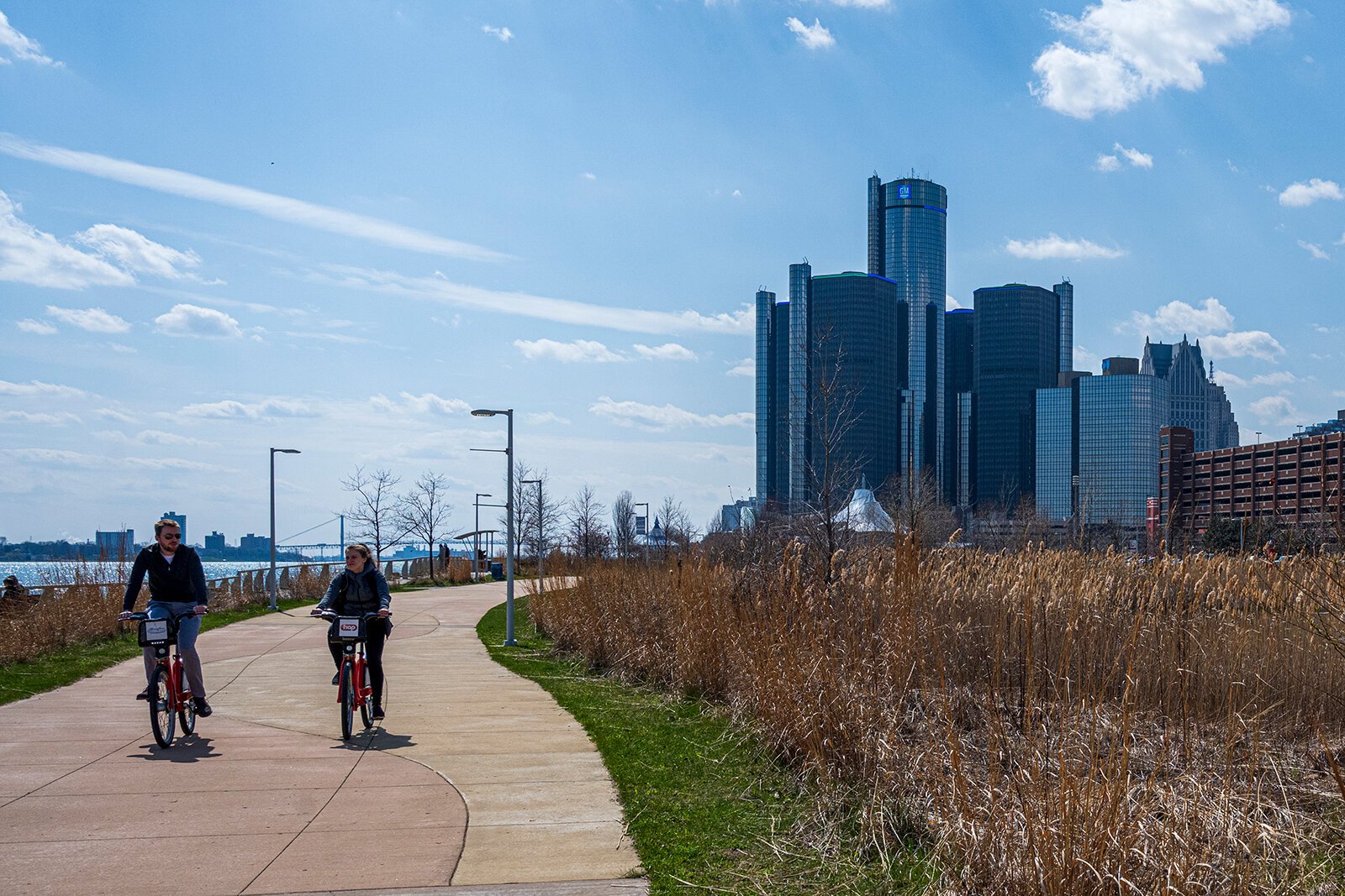 Milliken State Park in Detroit.