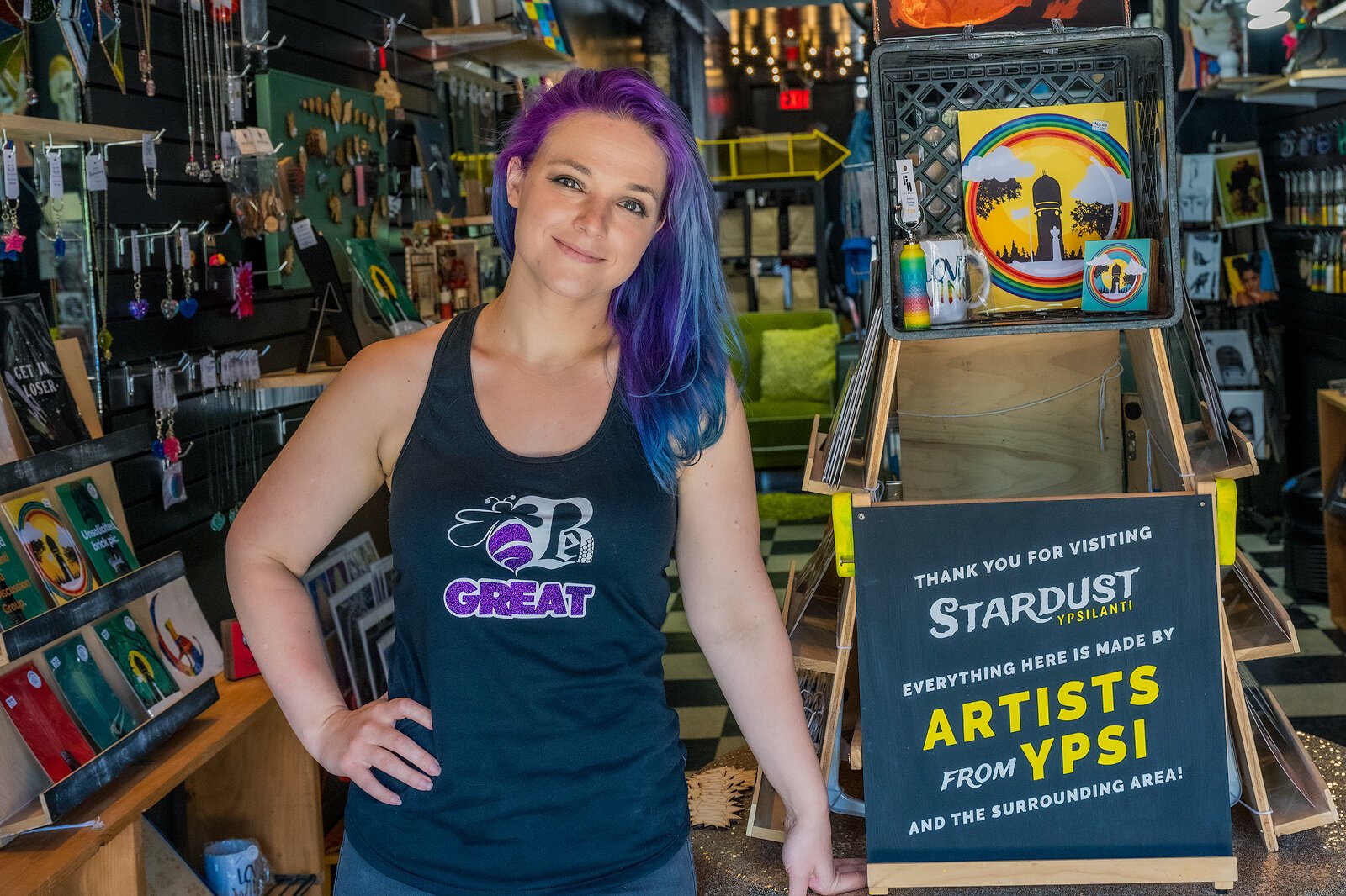 Stardust owner Holly Schoenfield.