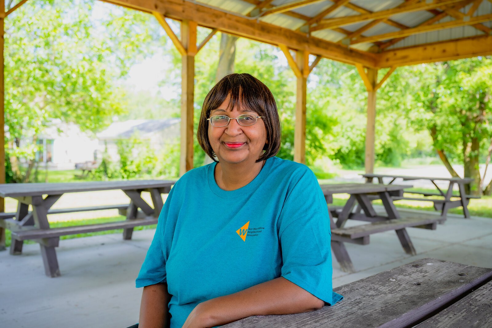 New West Willow Neighborhood Association President JoAnn McCollum.