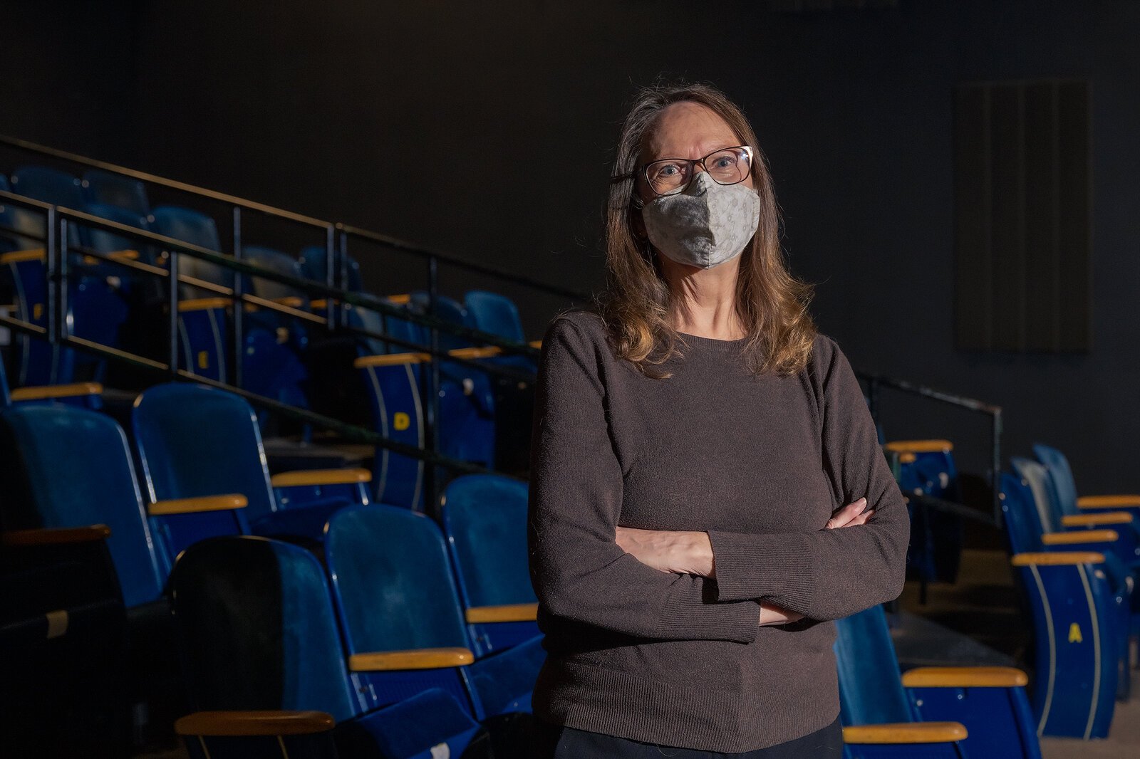 PTD Productions president Marie Jones at Riverside Arts Center.