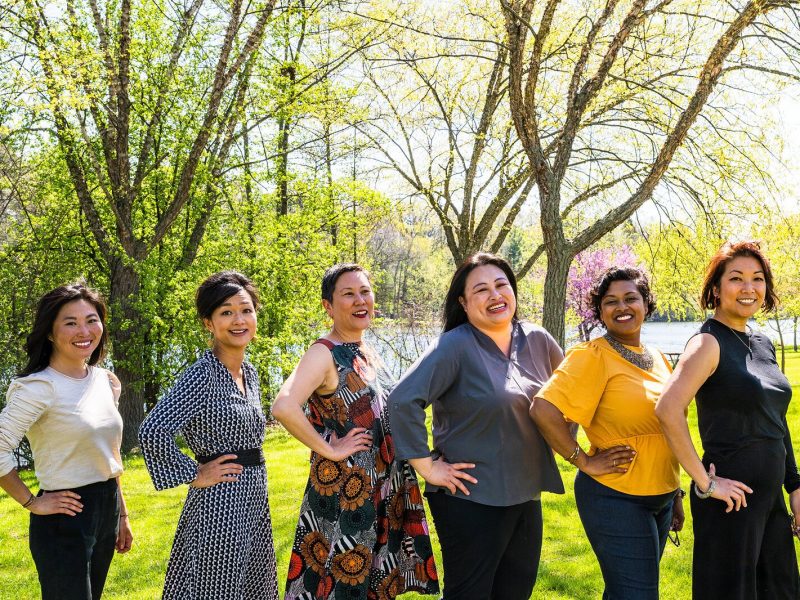 Trista Van Tine, Nhu Do, Linette Lao, Linh Song, Praveena Ramaswami, and Yen Azzaro.