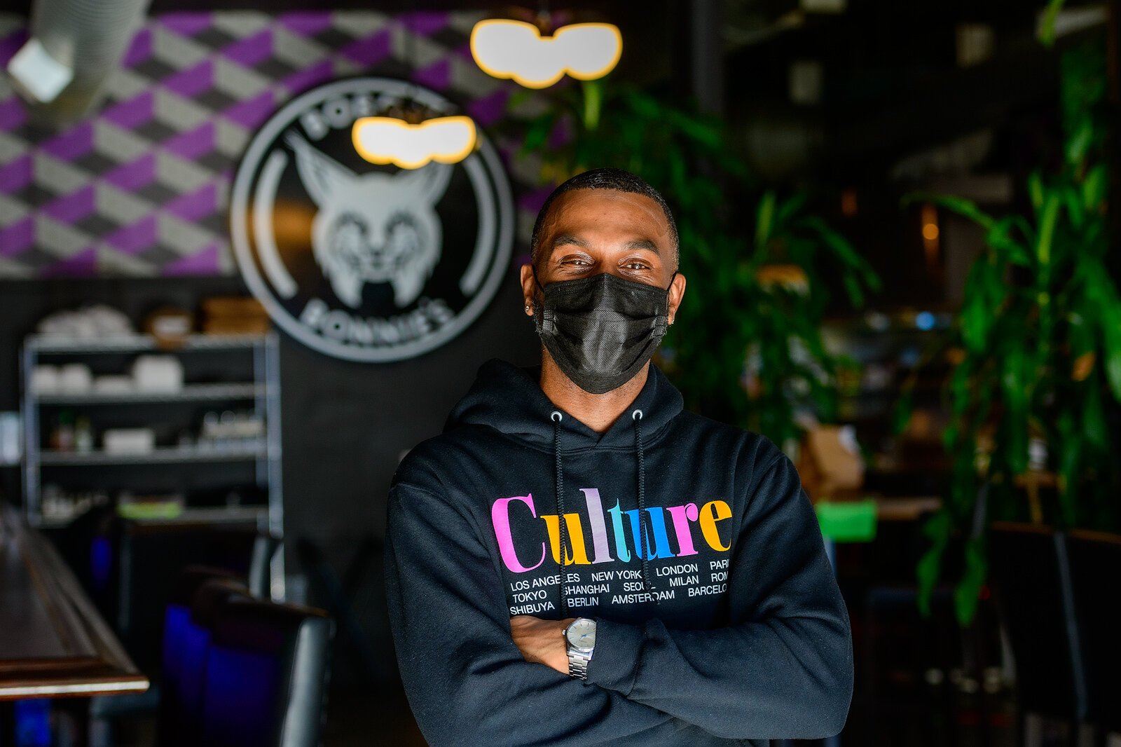 Bobcat Bonnie's general manager Aaron Orr.