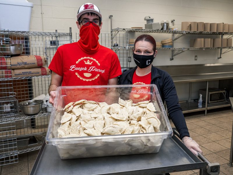 Joanna and Josh Morlan of Buczek Pierogi.