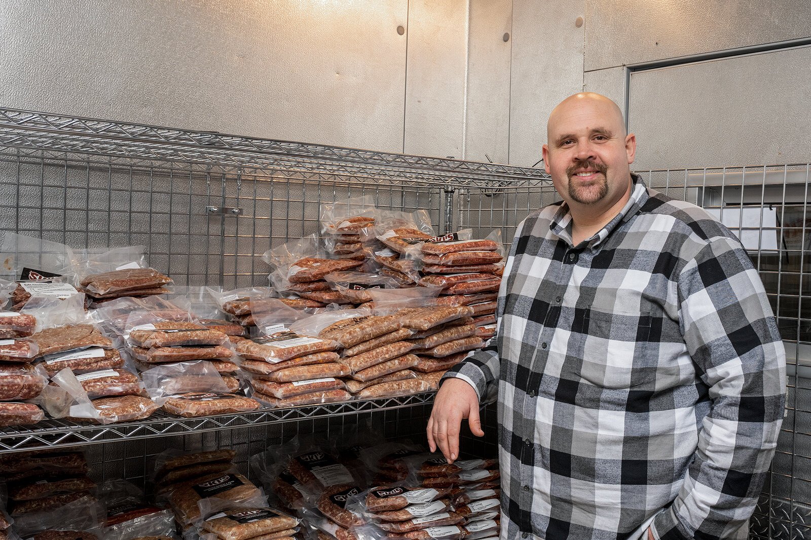 Dan Evanski, owner of Ski's Sausage.
