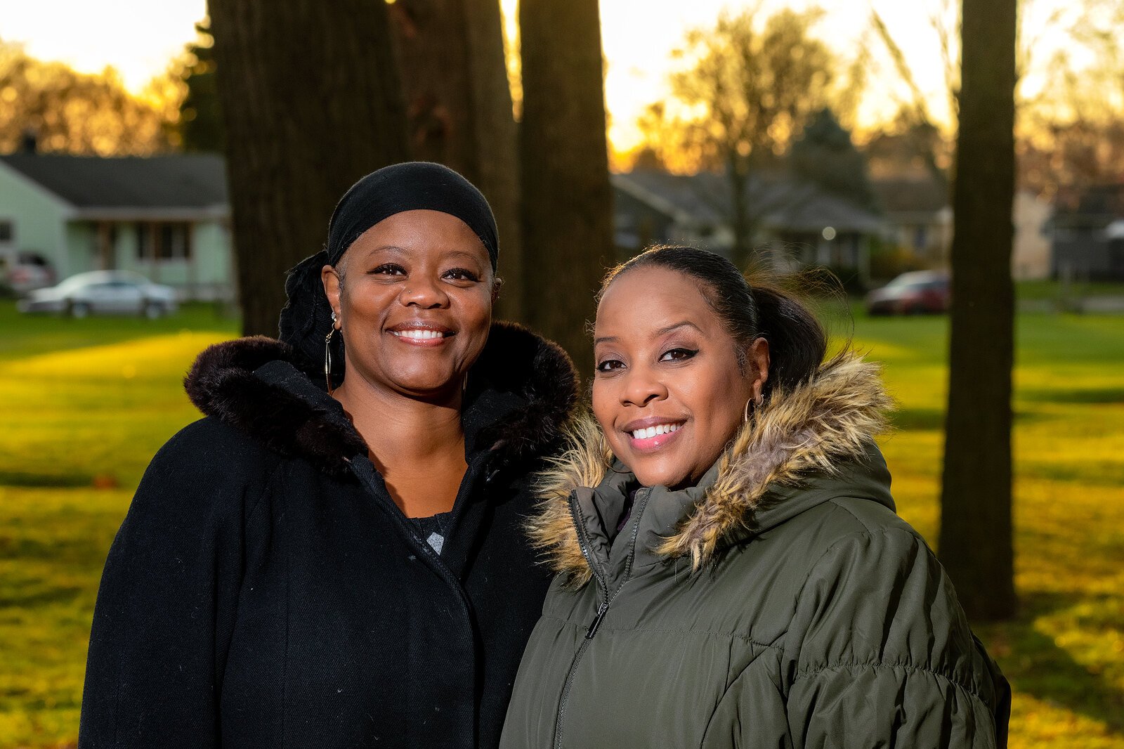 Kallista Walker and Aquilla Robinson.