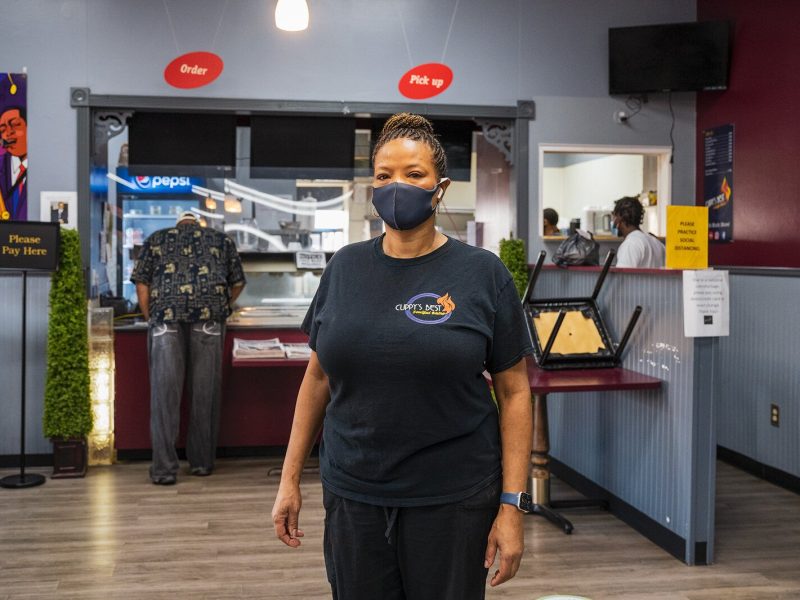 Cuppy's Best Soulful Cafe owner Andrea "Cuppy" White.
