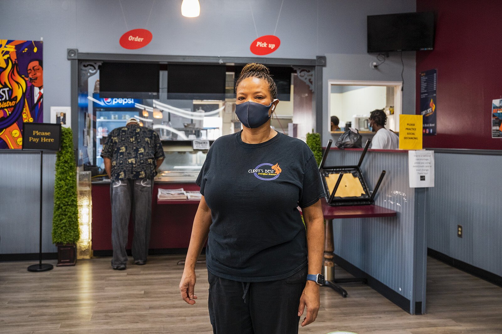 Cuppy's Best Soulful Cafe owner Andrea "Cuppy" White.