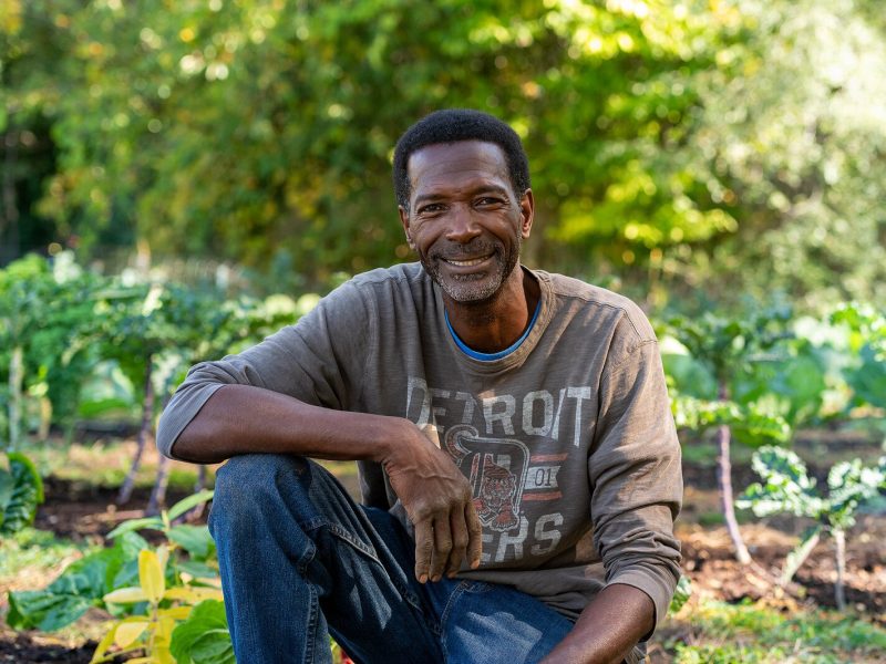 We The People Opportunity Farm founder Melvin Parson.